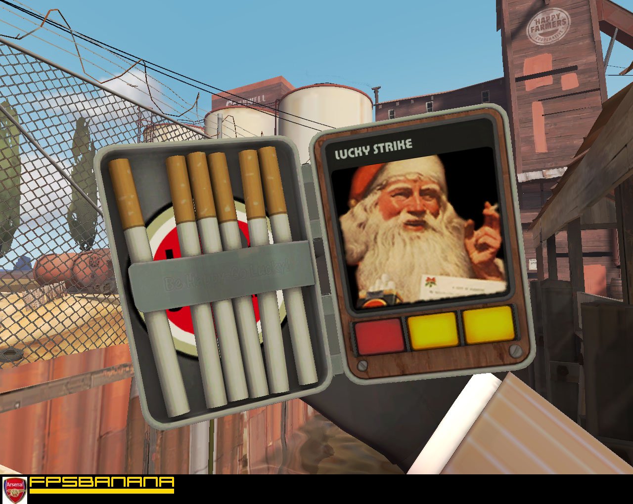 Lucky Strike Holiday Cig Case