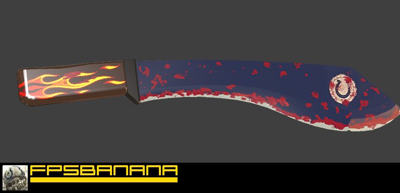 Colts Bloody Machete