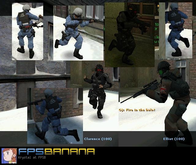 Black Ct Player Model Pack [Counter-Strike: Condition Zero] [Mods]