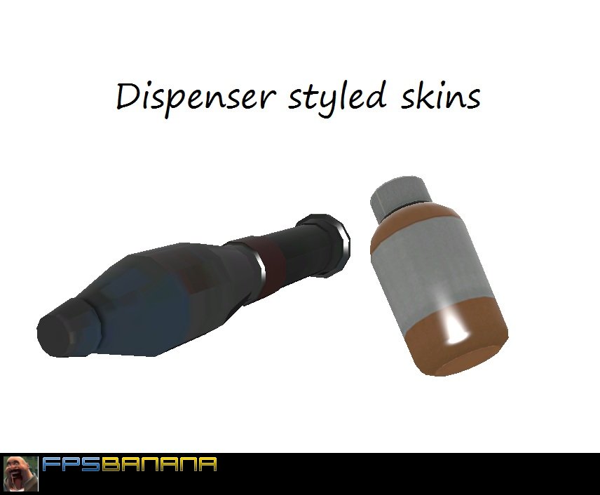 Dispenser Styled Small Medkit and Rocket