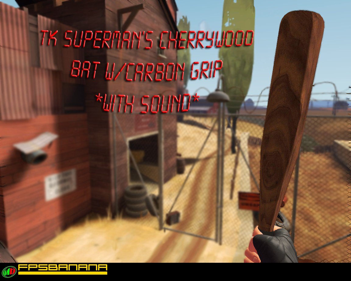 Cherrywood Bat w/ Sound