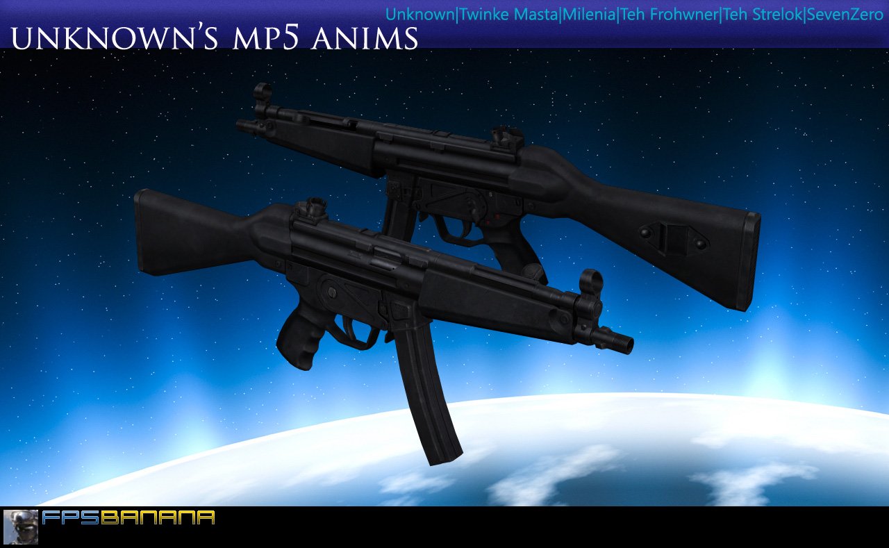 Condition Zero MP5-SD smgs in Counter-Strike 2