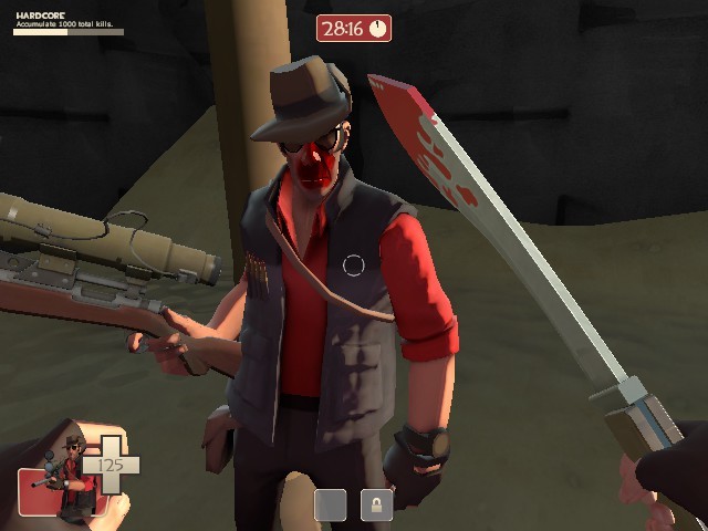 Sniper's Bloody Kukri V2