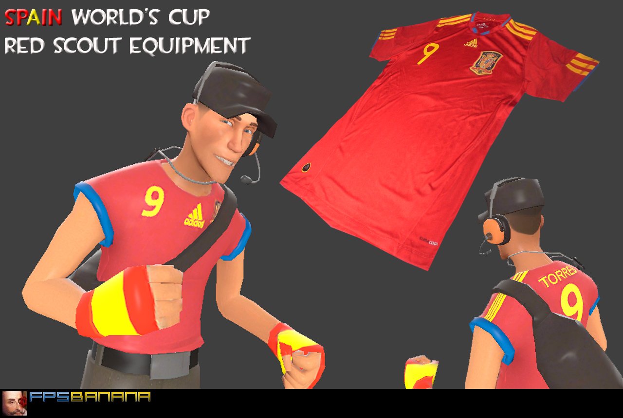 Worldcup Spanish Red Scout
