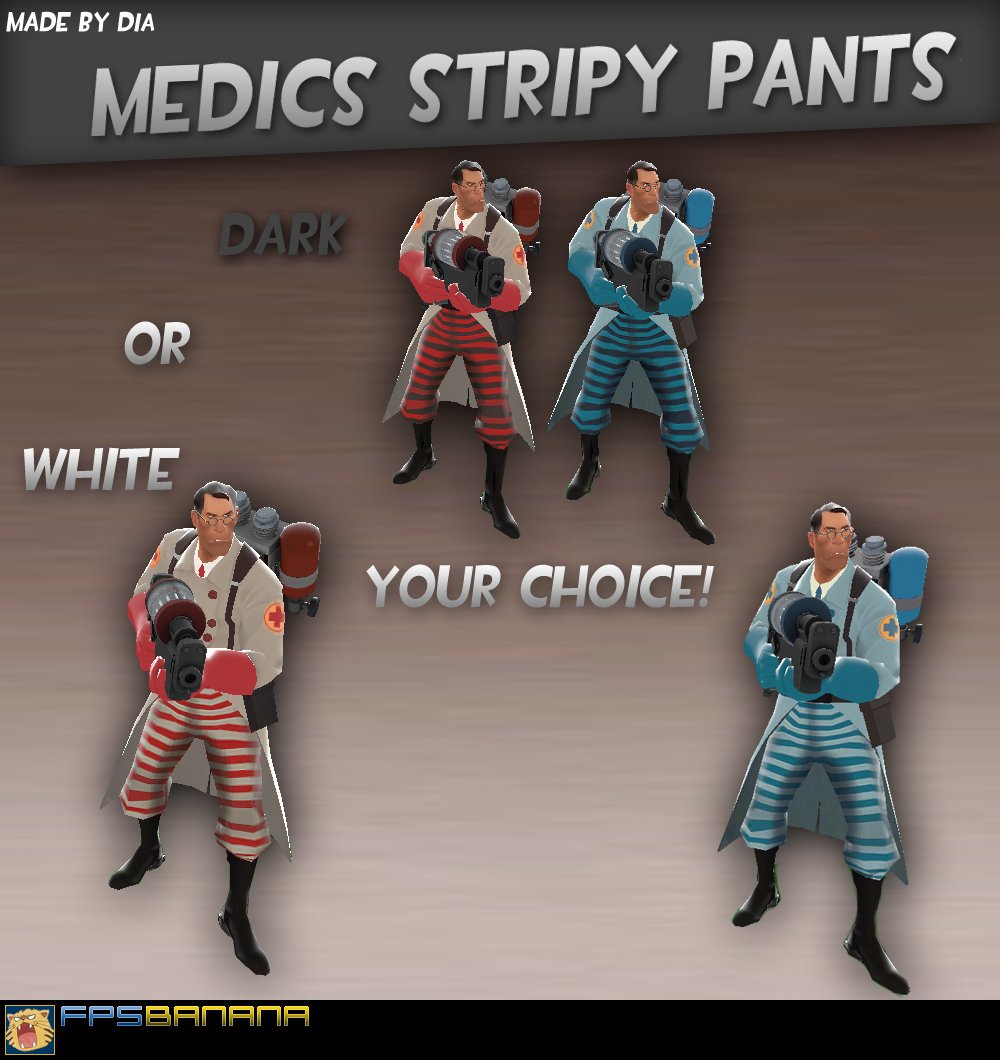 Medics Stripy Pants