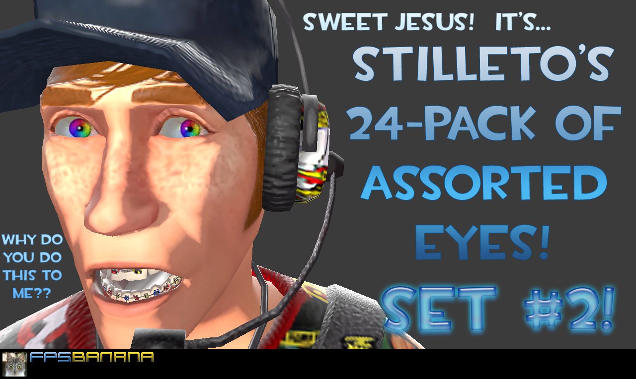 24-Pack of Assorted Eyes: Set 2