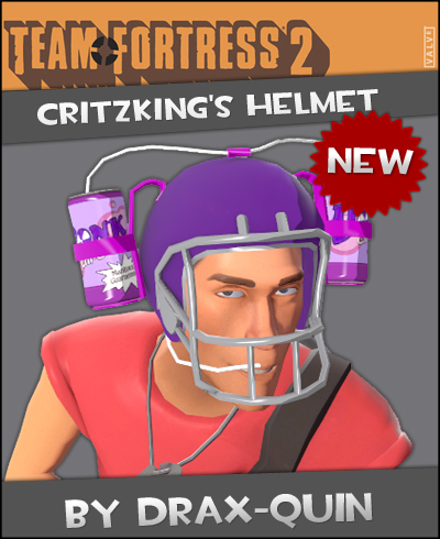 CritzKing's Helmet