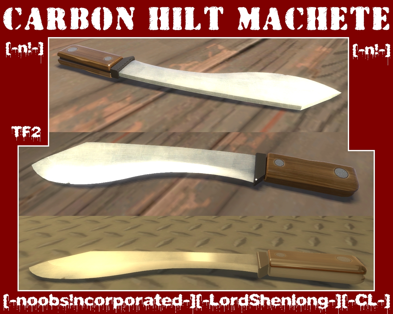 Carbon Hilt Machete
