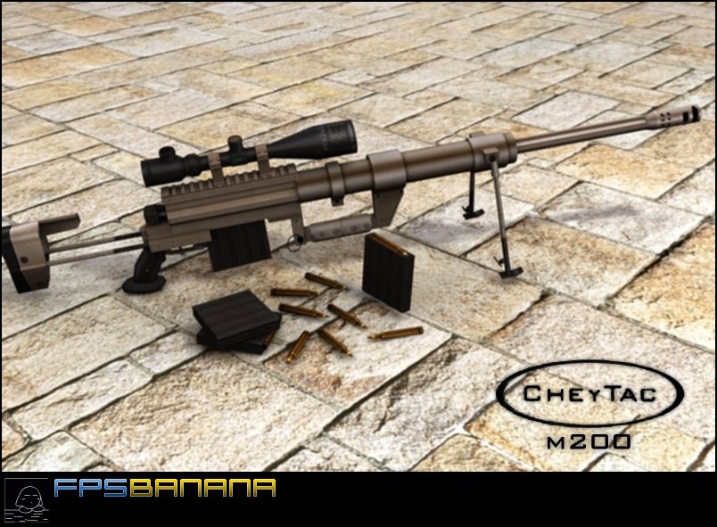 Cheytac M200 Intervention Counter Strike 16 Mods