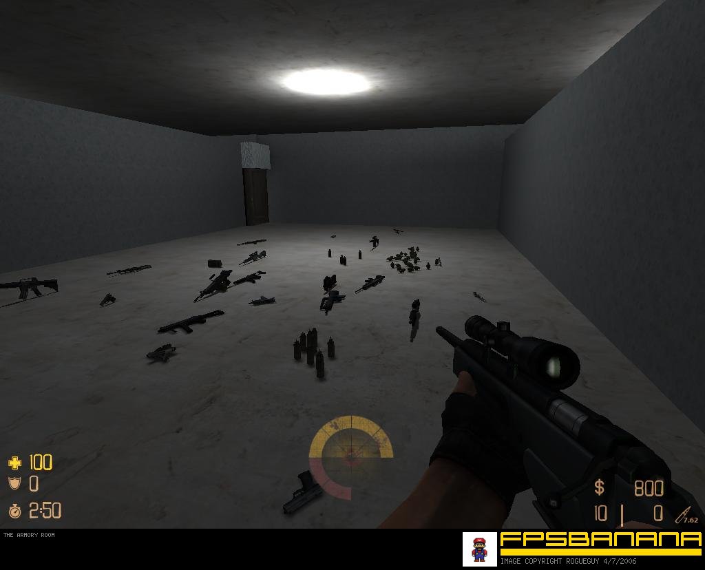 armory & sniper battle