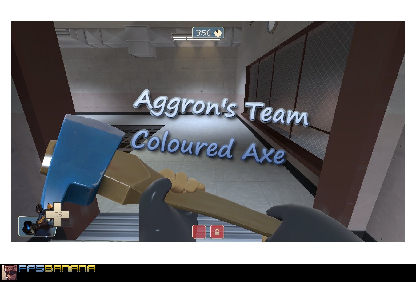 Simple Team Coloured Axe
