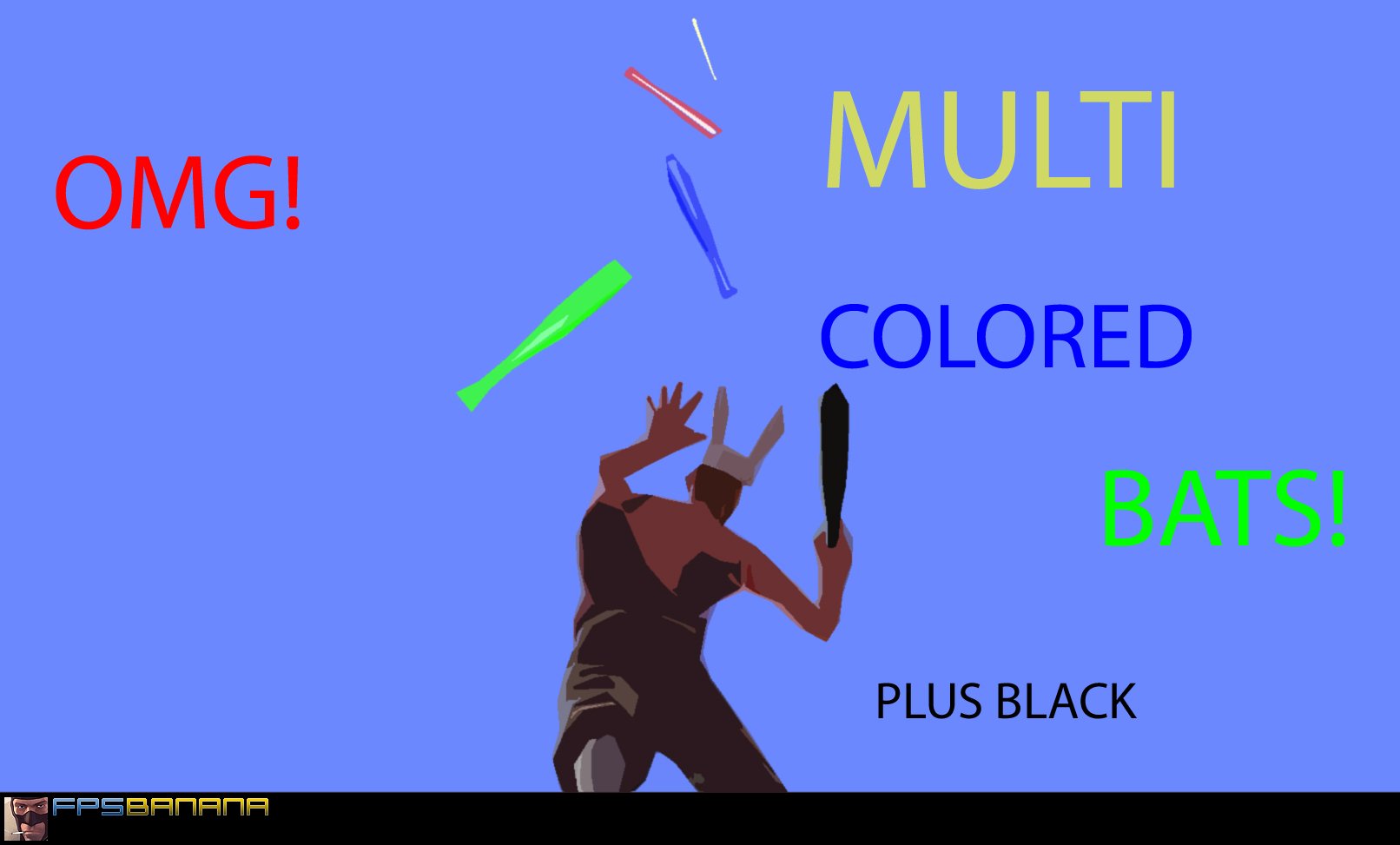 multiple bat colors
