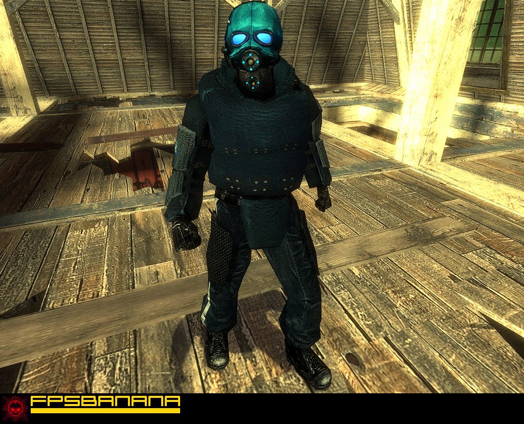 Blue Combine Trooper [Half-Life 2] [Mods]