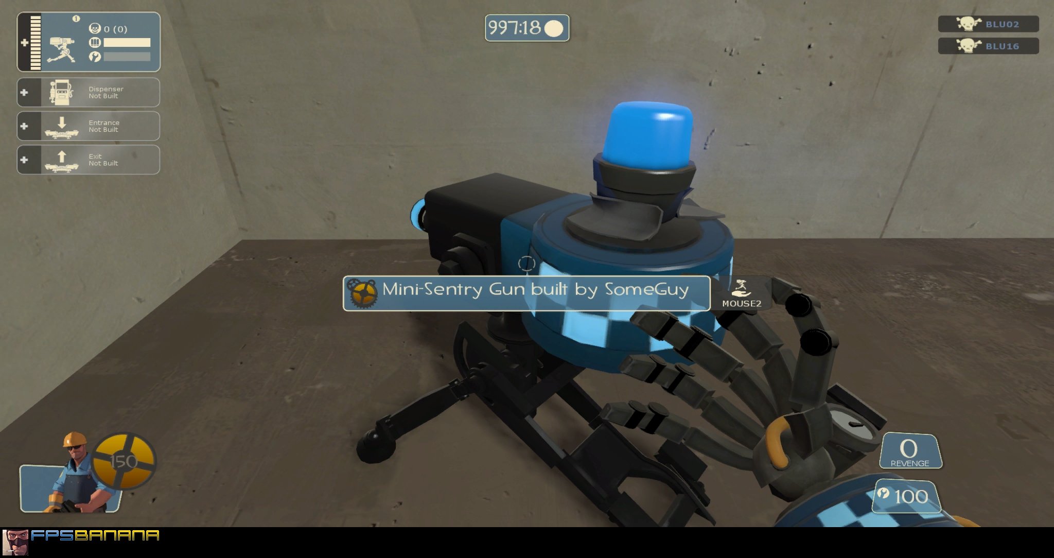 Gunslinger Pack for GameMasters mini-sentries!
