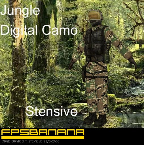 Digital Jungle Camo