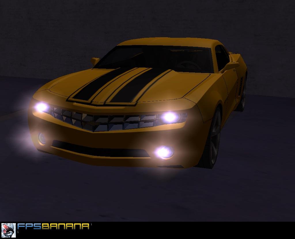 2007 Chevrolet Saleen Camaro Concept Bumblebee Grand Theft Auto San Andreas Mods