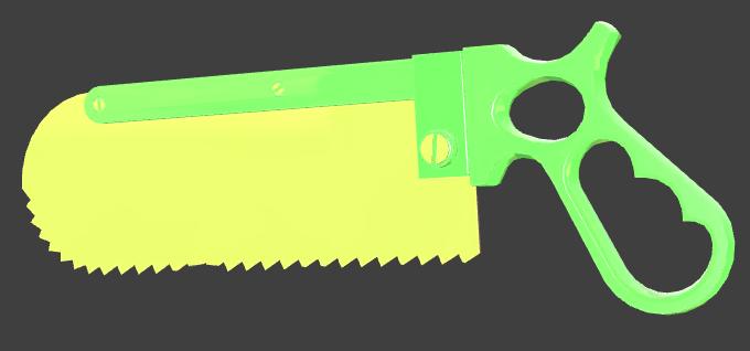 Yellow+Green Bonesaw