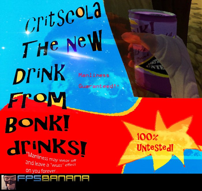 New Crits-a-cola skin 100% Untested!