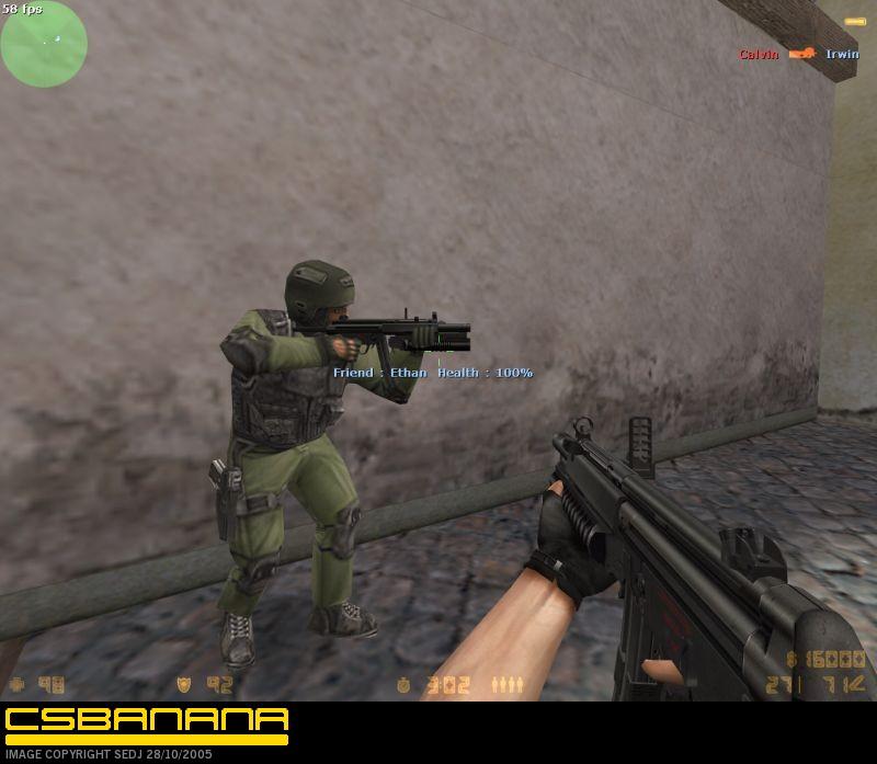 Condition Zero MP5-SD smgs in Counter-Strike 2