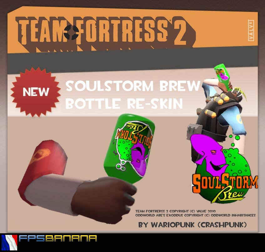 Oddworld: Soulstorm Brew Bottle Re-skin