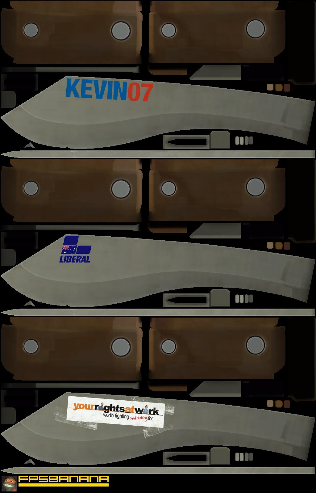 Political Machete Reskin