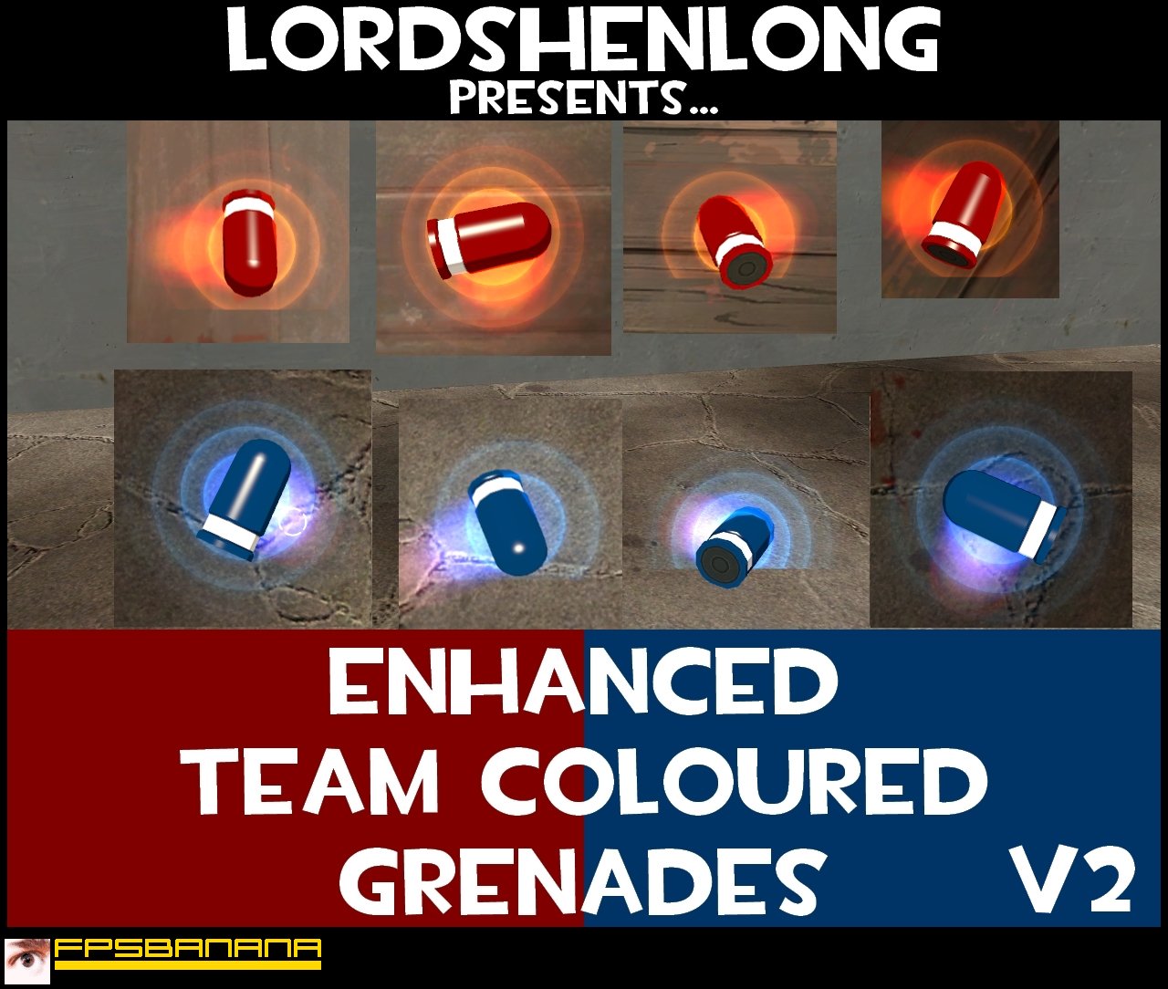 Enhanced Team Colour Grenades