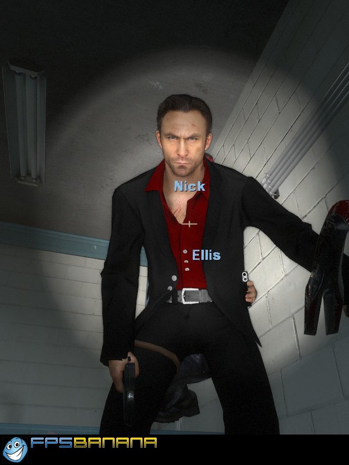 Nick's new suit !UPDATED! [Left 4 Dead 2] [Mods] I Bought A New Suit For