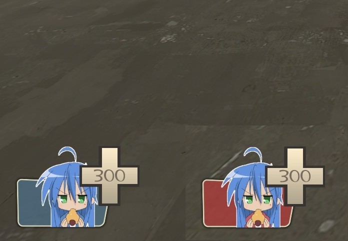 Konata as heavy HUD