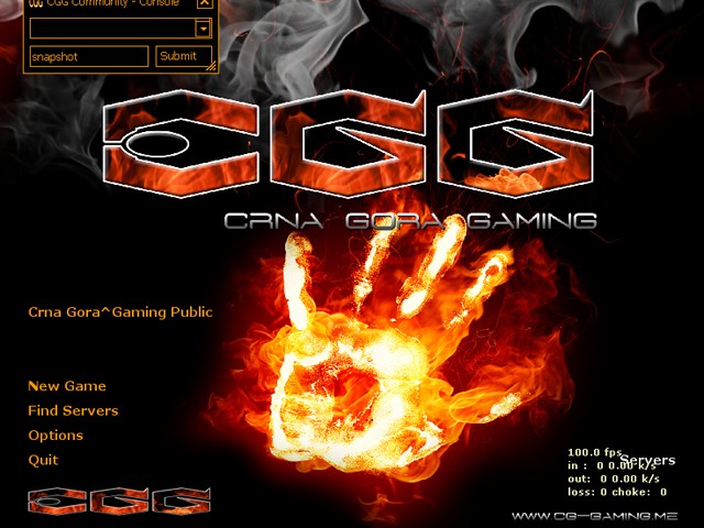 Crna Gora Gaming GUI v1.1[CGG] Mod for Counter-Strike 1.6 | CS1.6 Mods