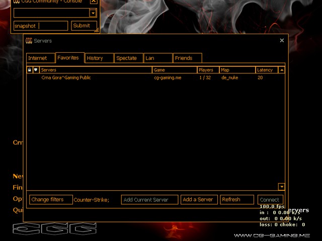 Crna Gora Gaming GUI v1.1[CGG] Mod for Counter-Strike 1.6 | CS1.6 Mods
