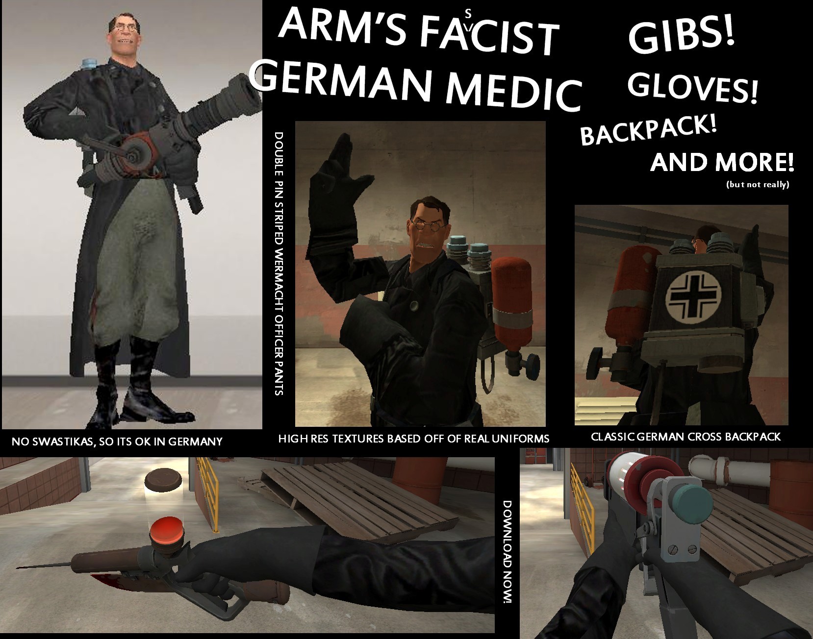 Arm's Fascist German Medic (red only)