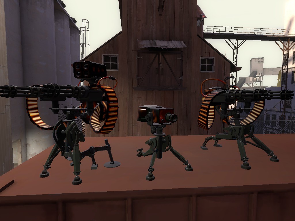 Red Symbolic Sentry