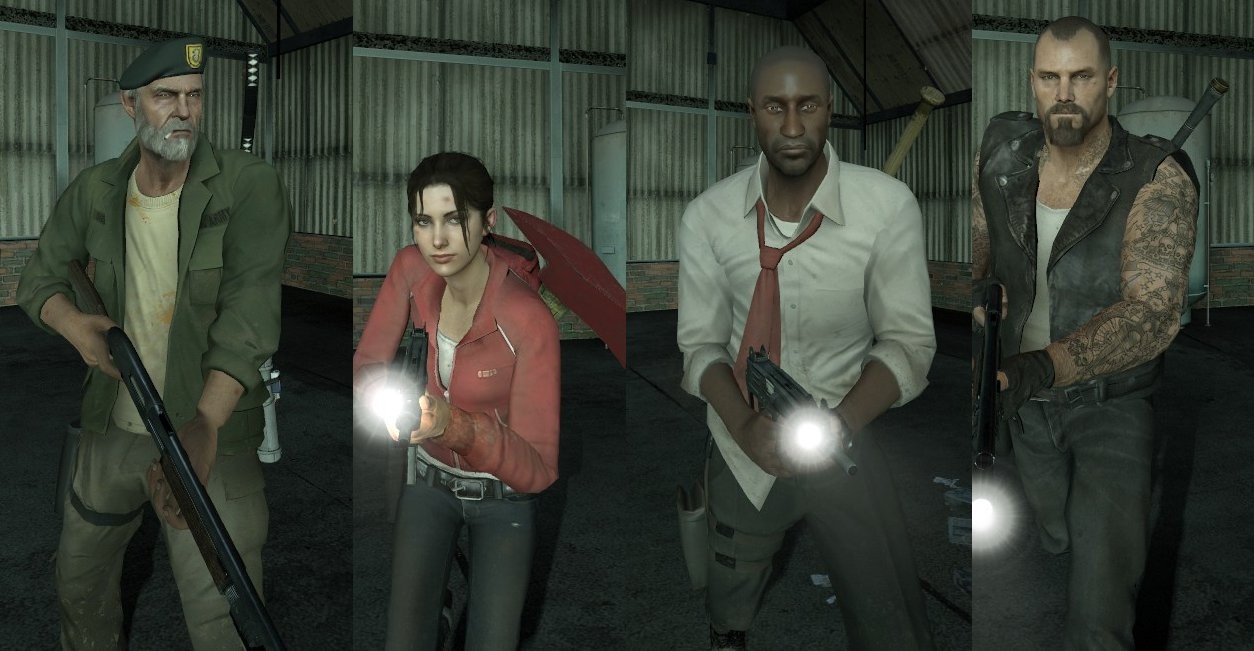 L4D1 Survivors with Melee fix [Left 4 Dead 2] [Mods]