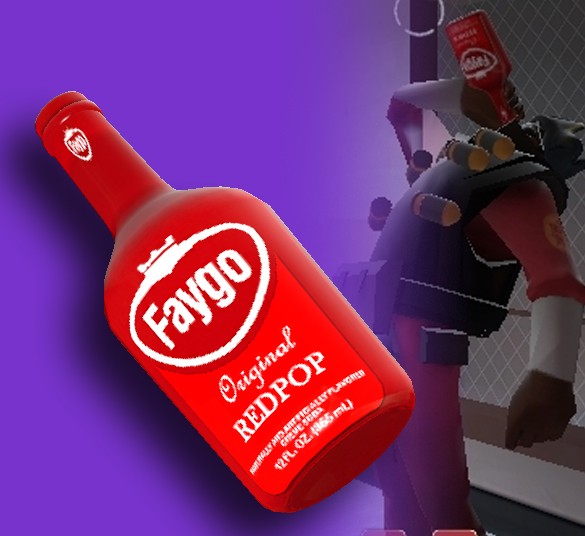 Faygo skin for Demoman's Bottle
