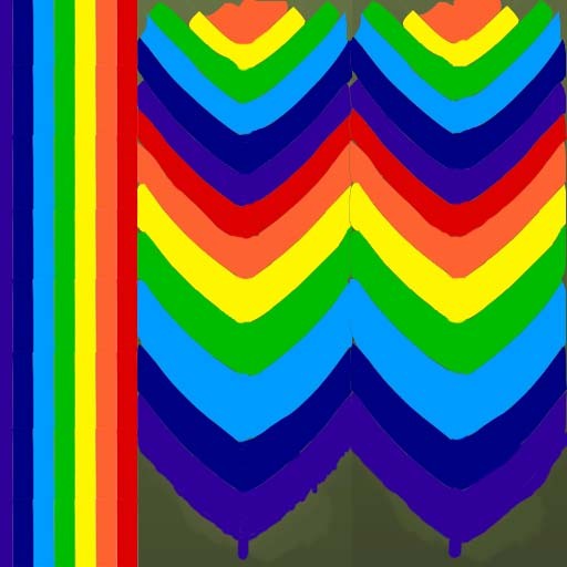 Rainbow Palm tree (updated)