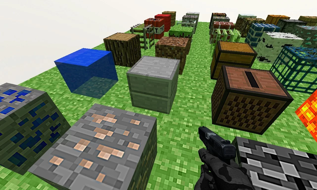 Best minecraft textures ever! [Counter-Strike: Source] [Mods]