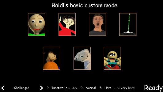 Baldi's basic custom mode Mod for Baldi's Basics | Baldi Mods