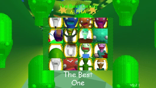 The Best One PineDebug Theme Mod for Baldi's Basics | Baldi Mods