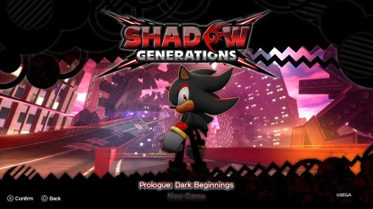 Dark Beginnings over Shadow's Story Mod for Shadow Generations ...