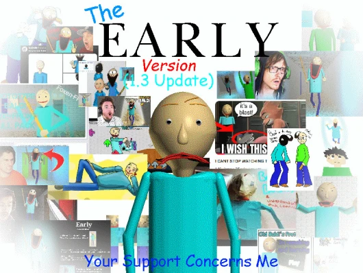 The Early Version Mod for Baldi's Basics | Baldi Mods