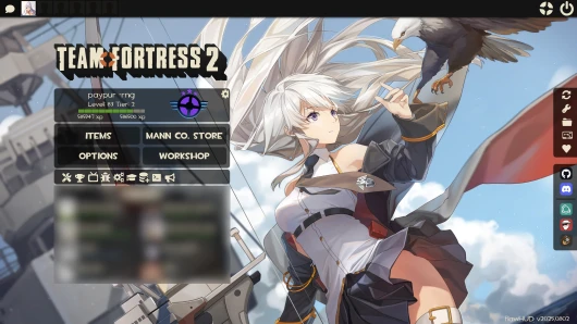 Azur Lane Enterprise menu background Mod for Team Fortress 2 | TF2 Mods