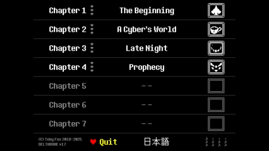 Better Chapter Select Mod for DELTARUNE | DR Mods