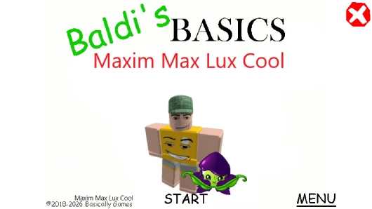 Baldi Basics Maxim Max Lux Cool Mod for Baldi's Basics | Baldi Mods