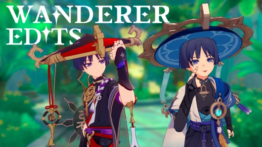 Wanderer Edits Mod for Genshin Impact | GI Mods