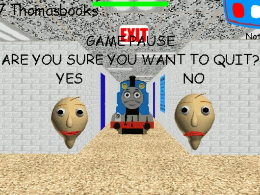 Thomas' Takeover Mod for Baldi's Basics | Baldi Mods