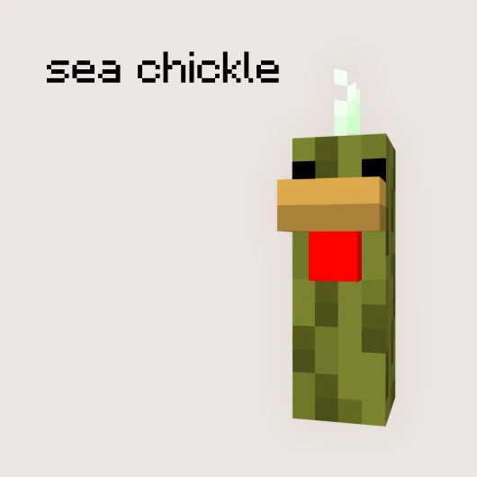 Sea Chickle Mod for Minecraft: Java Edition | MC Mods