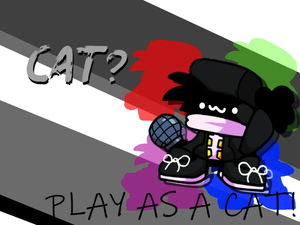 Playable Cat? [WEEK 6 UPDATED] Mod for Friday Night Funkin' | FNF Mods