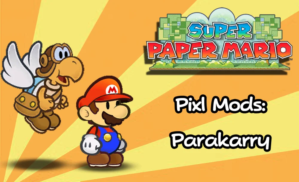 Pixl Mod Pixl Mod: Parakarry over Thoreau Mod for Super Paper Mario | SPM Mods