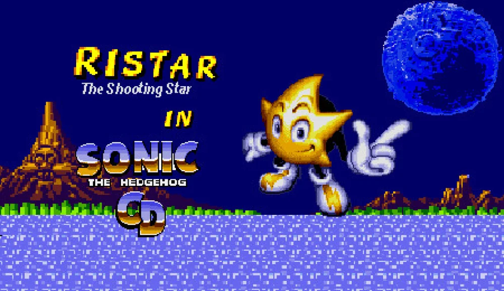 Sonic Ristar Style Ristar In Sonic the Hedgehog CD Mod for Sonic CD (2011) | SCD Mods