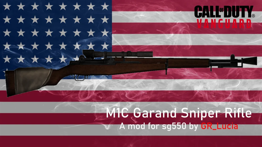 M1C Garand Sniper Rifle on COD18 Animation Mod for Counter-Strike 1.6 ...